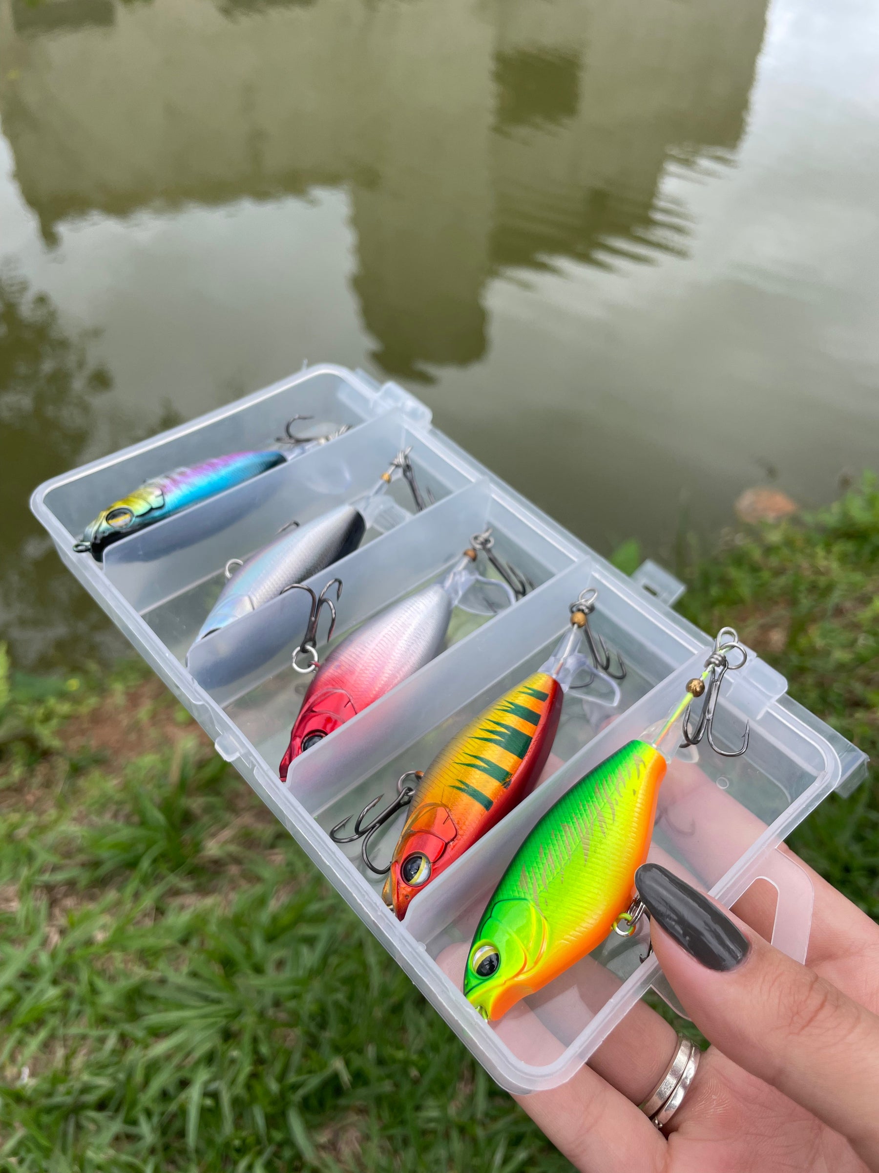Isca Articial Flutuante com Hélice 5 unidades + Manual da Pesca de Brinde