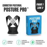 Corretor Postural - Posture Pro® - COMPRE 1 LEVE 2