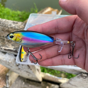 Isca Articial Flutuante com Hélice 5 unidades + Manual da Pesca de Brinde